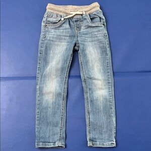 Cat & Jack Light Blue Kids Jeans with Gray Waistband